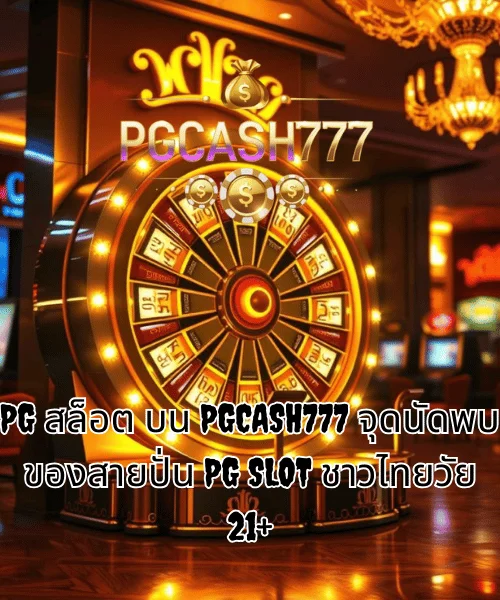 PG สล็อต บน PGCASH777 จุดนัดพบของสายปั่น PG SLOT ชาวไทยวัย 21+ (1)